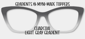 Charcoal Light Gray Gradient