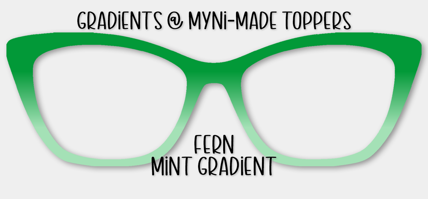 Gradient Peppermint Fern Mint Gradient – Myni-made Creations