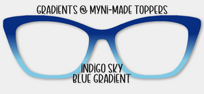 Indigo Sky Blue Gradient