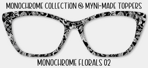 Monochrome Florals 02