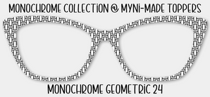 Monochrome Geometric 24