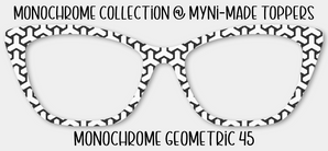 Monochrome Geometric 45