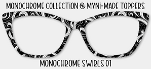 Monochrome Swirls 01
