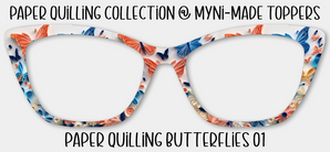 Paper Quilling Butterflies 01