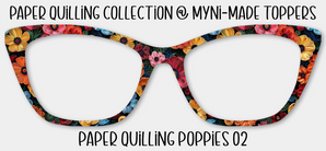 Paper Quilling Poppies 02
