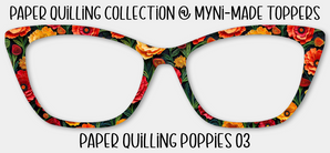 Paper Quilling Poppies 03