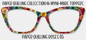 Paper Quilling Roses 05