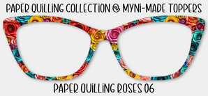 Paper Quilling Roses 06