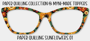 Paper Quilling Sunflowers 01