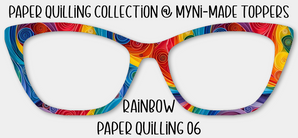 Rainbow Paper Quilling 06