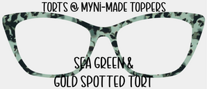 Sea Green & Gold Tort